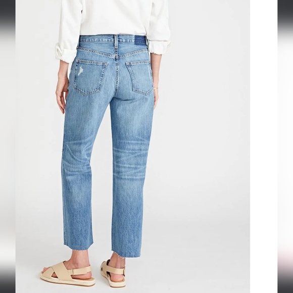 Etica Tyler Boy Ankle Straight Distressed Jeans - Picture 3 of 15